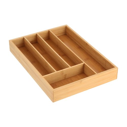 Organizador de Cubiertos Bambú