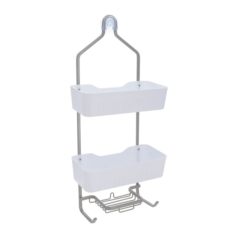 Organizador Esquina Ducha Aluminio Rust Free Home Logics