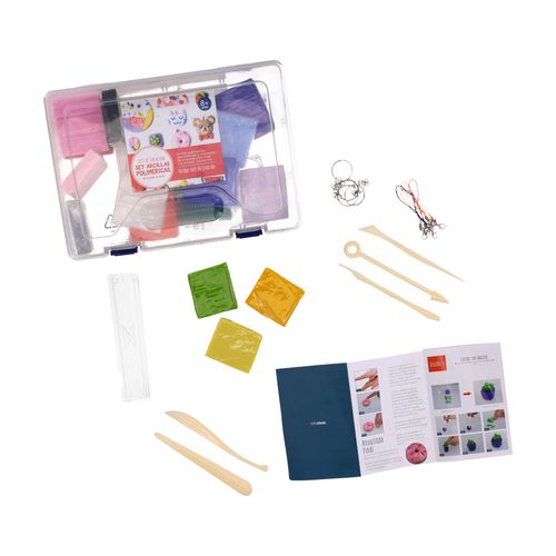 Kit Manualidades 16 Masas Poliméricas + Accesorios