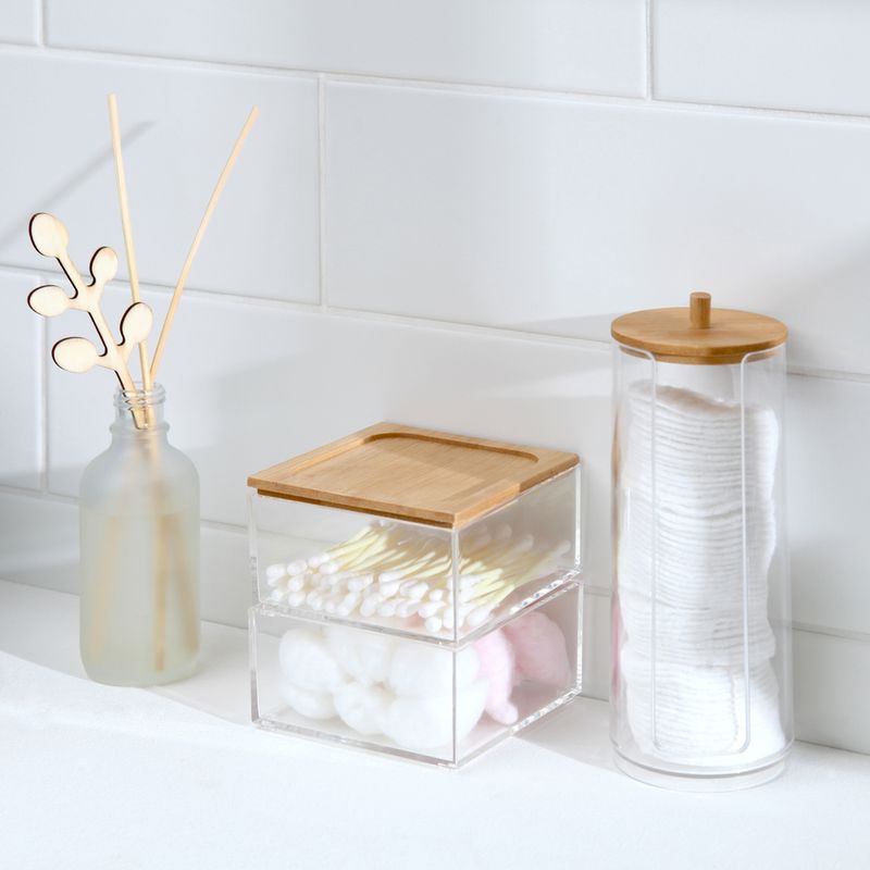 JUEGO ACCESORIOS DE BAÑO PETALOS