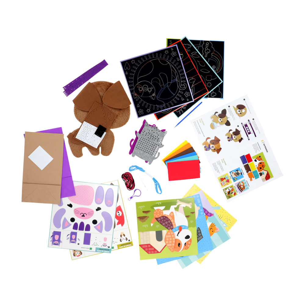 Artes y manualidades para niños de 3 4 5 6 7 y 8 años divertida caja de  manualidades para niños pequeños con 20 patrones diferentes proyectos de –  Yaxa Colombia