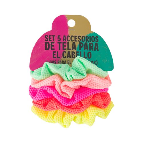 Set 5 Collets para el Cabello