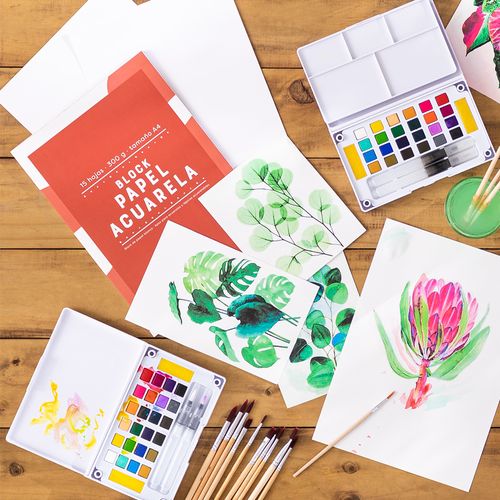 Block de Papel para Acuarela A4