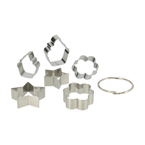 Set 6 Cortador Acero inoxidable