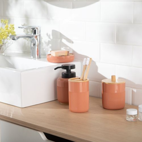 Dispensador para Jabón Liquido Bambu