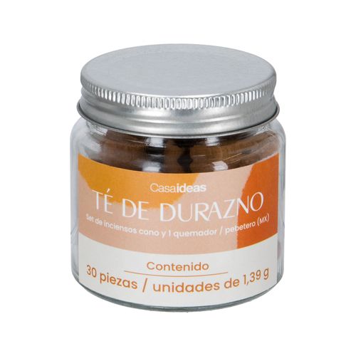 Set 30 Inciensos Cono Flor de Durazno