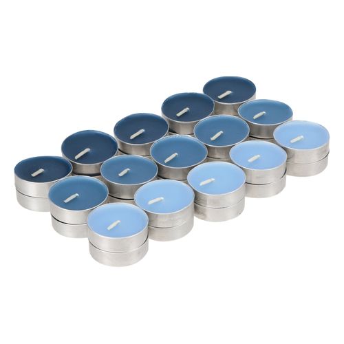Set 30 Tealights de Color Jazmin