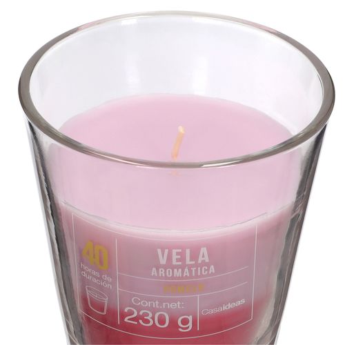 Vela 2 Colores de Pomelo de Vidrio