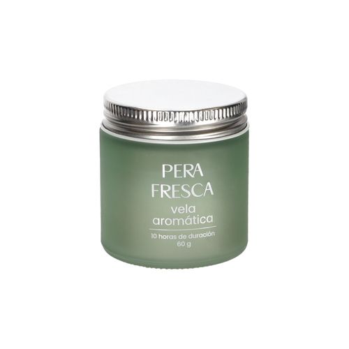 Vela Pera Fresca de Vidrio