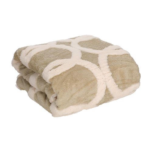 Manta Doble Jacquard Cordero