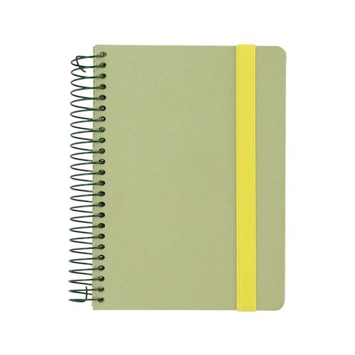 Cuaderno con Espiral y Elástico