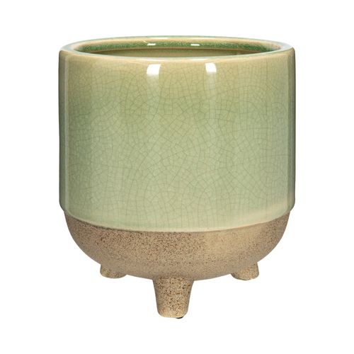 Maceta de Patas con Diseño de Ceramica
