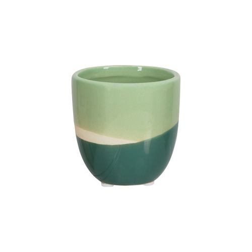 Maceta de Color en Ceramica