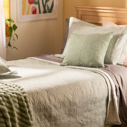 Funda de Almohada Jacquard Algodón