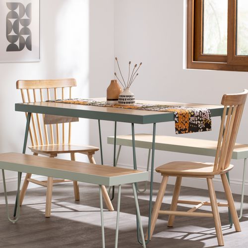 Mesa Metal y madera