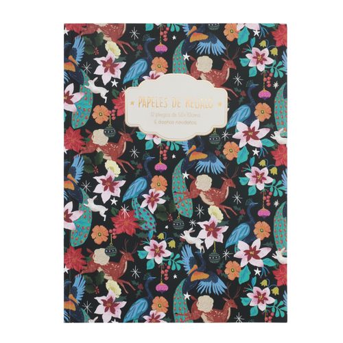 SET Pliegos de Papel de navidad Terciopelo