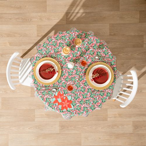 Mantel estampado navidad Poliester