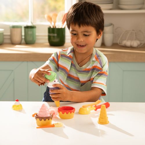 Set Set helados plastico