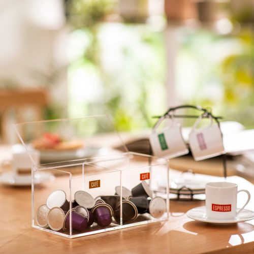 Contenedor para café Acrilico