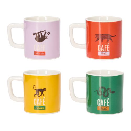 Set 4 tazas Espresso