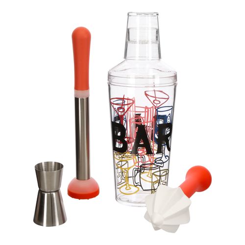 Set Cocteleria Acrilico