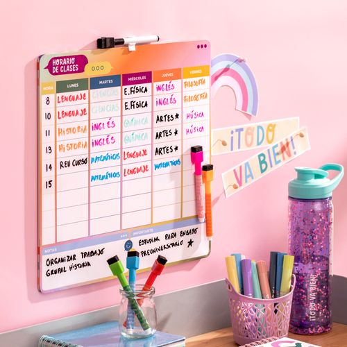 Pizarra Horario de actividades