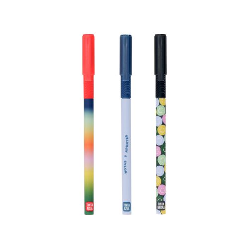 Set 3 Boligrafos Borrables