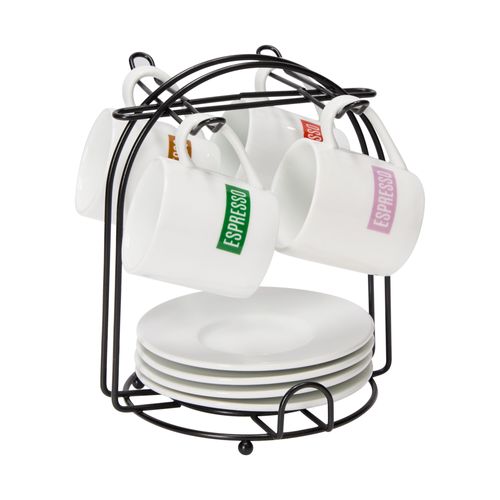 Set Rack Tazas y Platos