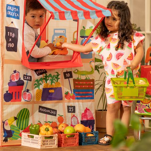 Set canasto Abarrotes Plastico