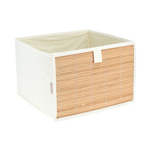 Caja Organizadora Bambú-Algodón