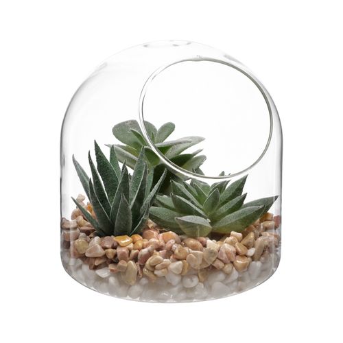 Maceta Cactus Vidrio