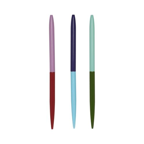 Set 3 Boligrafos Metalicos