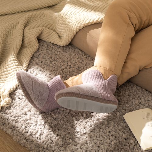 Pantufla Bota Mujer