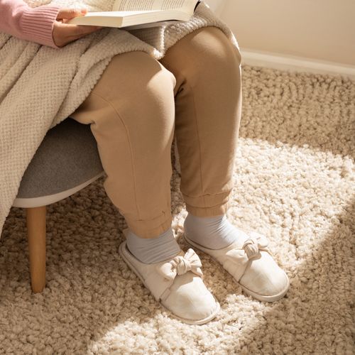 Pantufla Estampada mujer