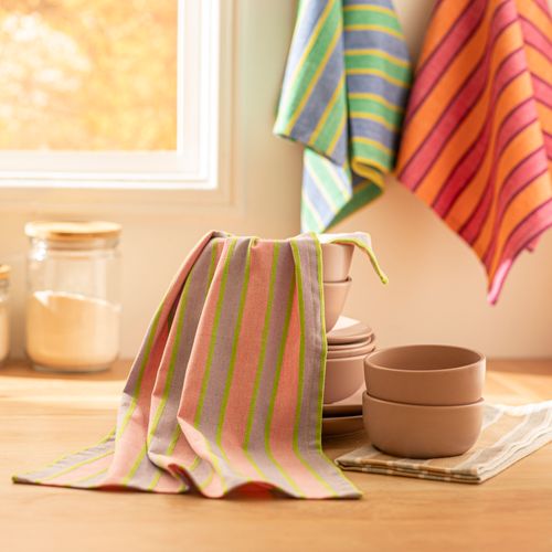Set 4 Paños Cocina Algodón