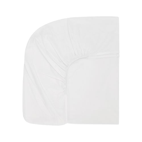 Sábana bajera ajustable de algodón satin