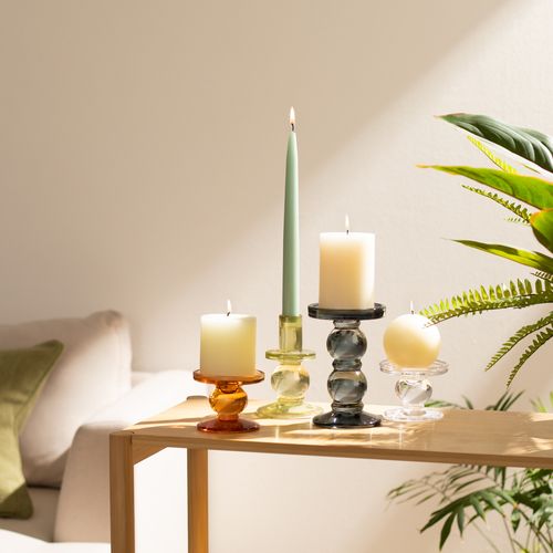 Candelabro perfil de vidrio