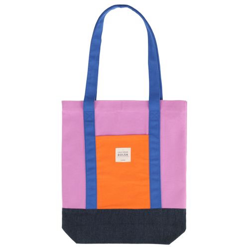 Bolso de colores de tela