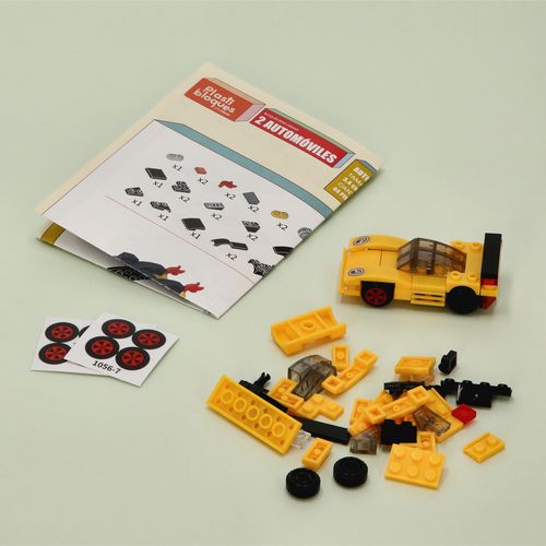Set 2 Armables minibloques de vehiculos