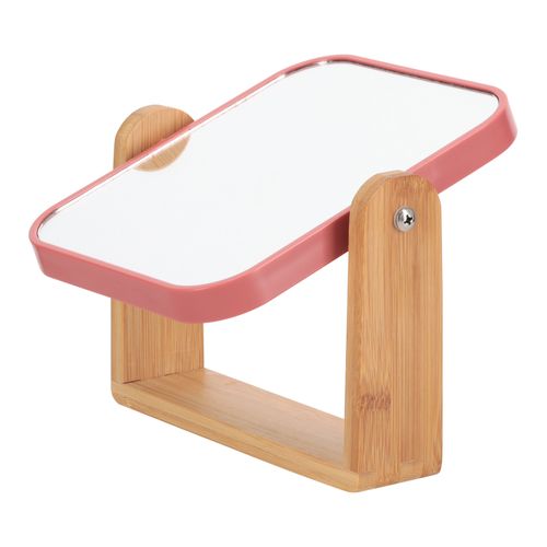 Espejo de mesa bambú