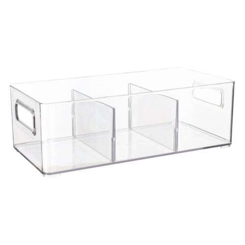 Caja organizadora con divisiones plastico