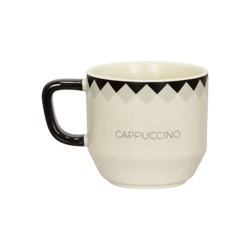 Tazón capucino con formas