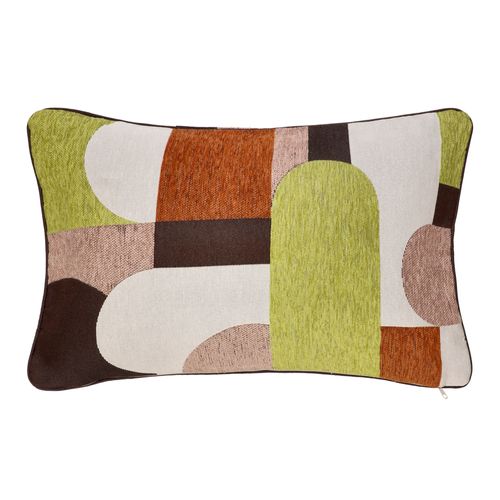 Cojín con Diseño de Tejido Jacquard