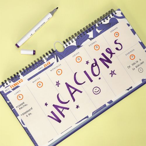 Planificador Semanal de Escritorio