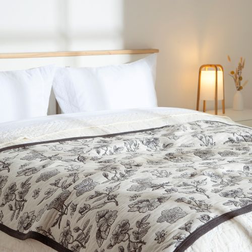 Manta Tejida Jacquard