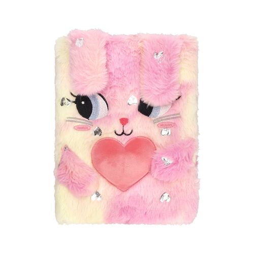 Libreta de Peluche con Orejas Saltarinas