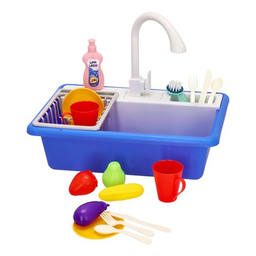 Set Lavaplatos de Juguete a Pilas