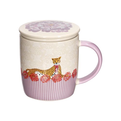 Mug de Cerámica con Infusor y Diseño