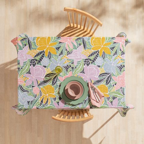 Mantel Estampado Algodón y Poliéster