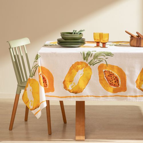 Mantel Estampado Algodón y Poliéster